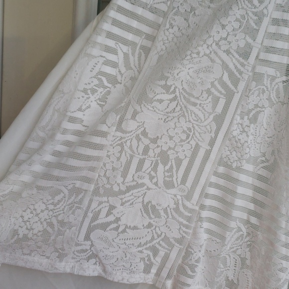 Donated. New white Flowy Top - Picture 2 of 7